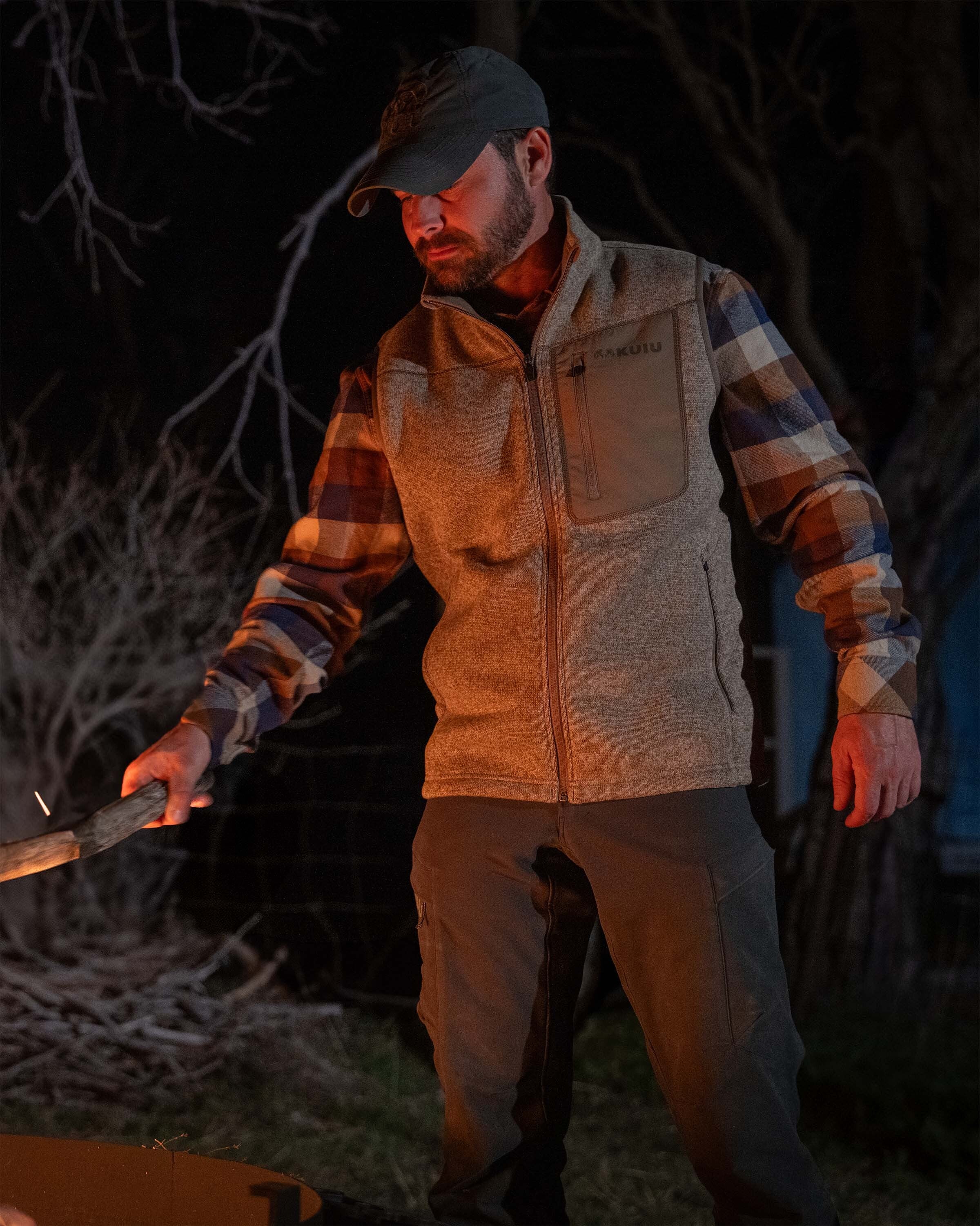 Base Camp Sweater Vest | Navy Heather - Image 3