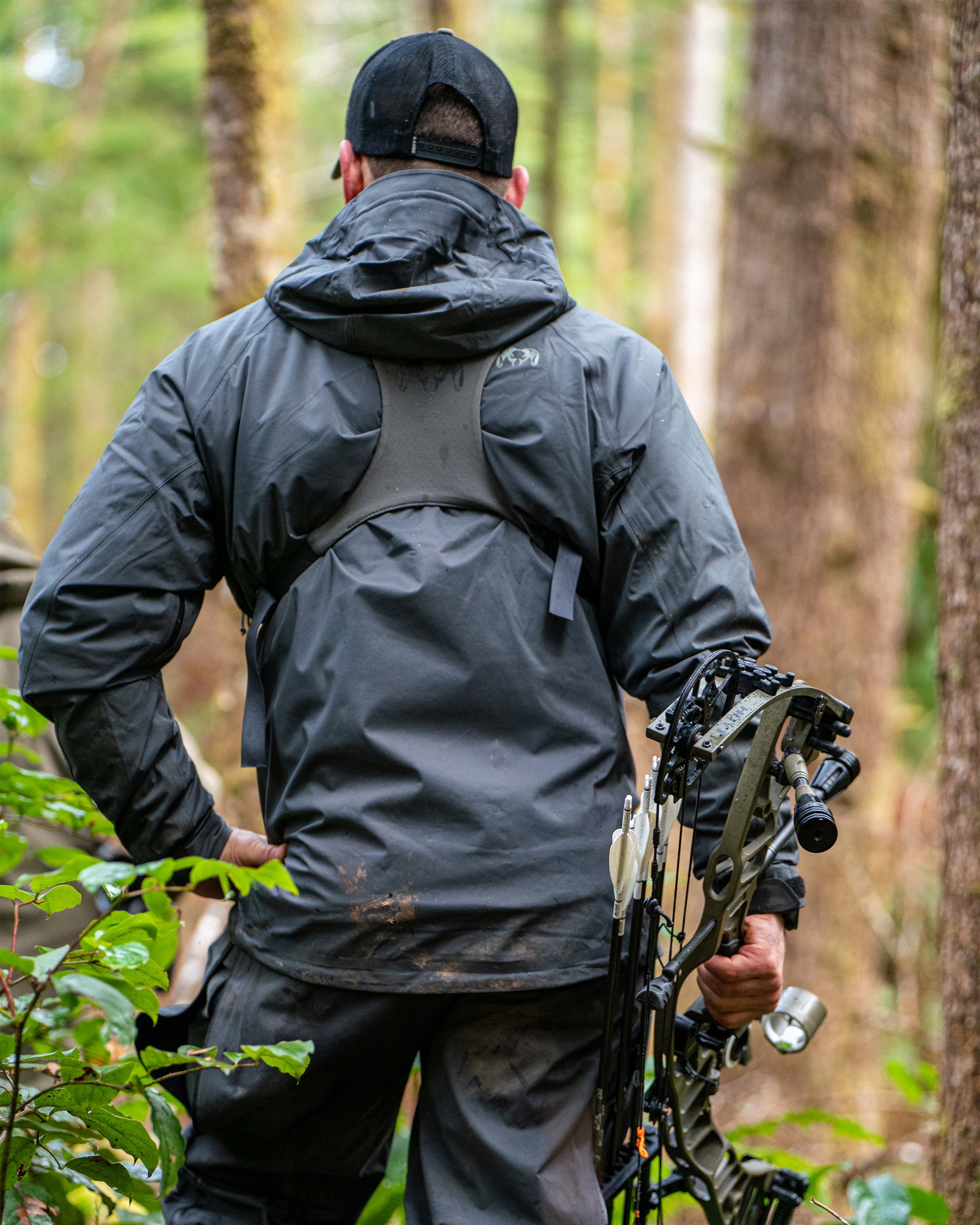 Northridge Rain Jacket | Black - Image 6
