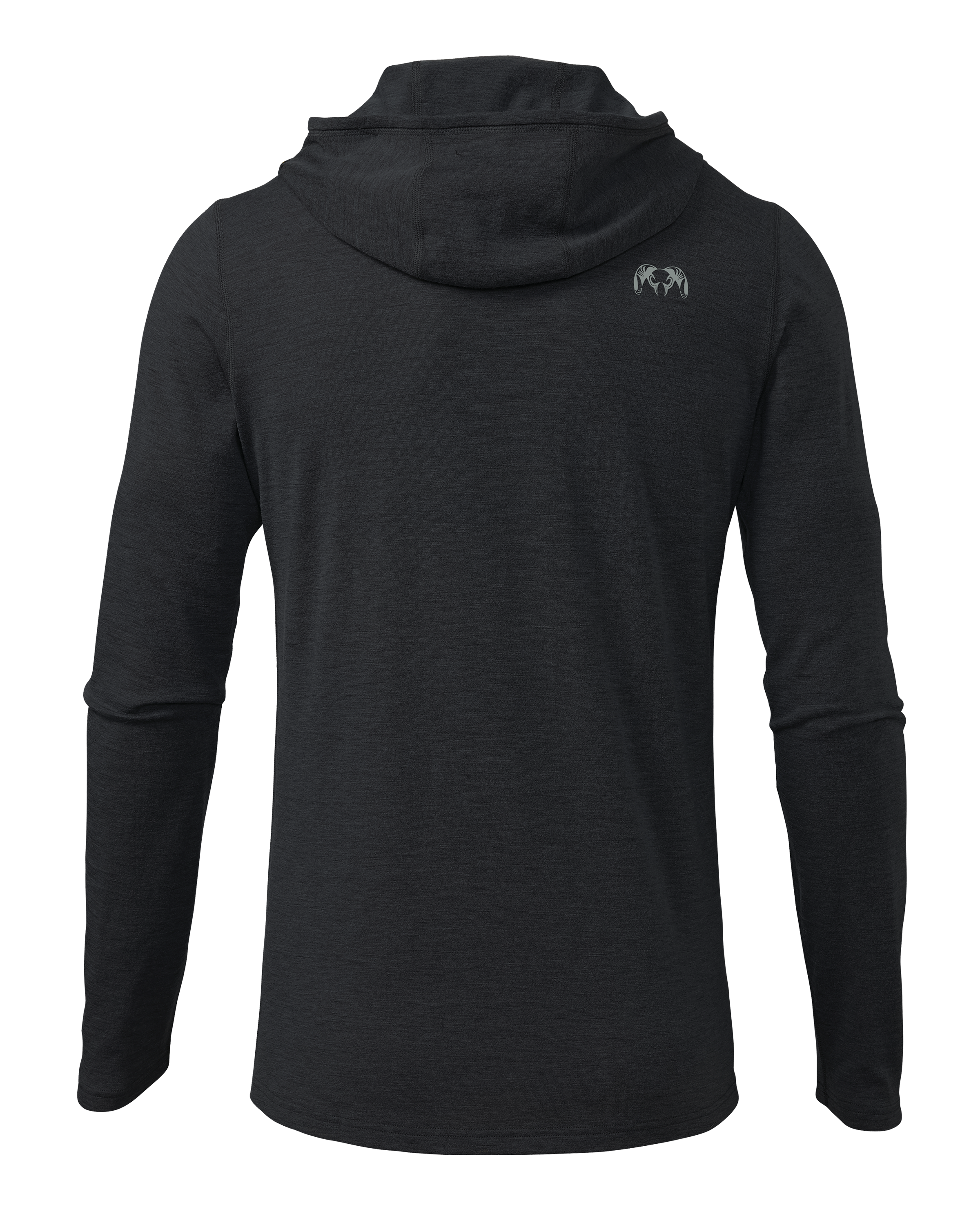 ULTRA Merino 120 LT LS Hoodie | Black - Image 2