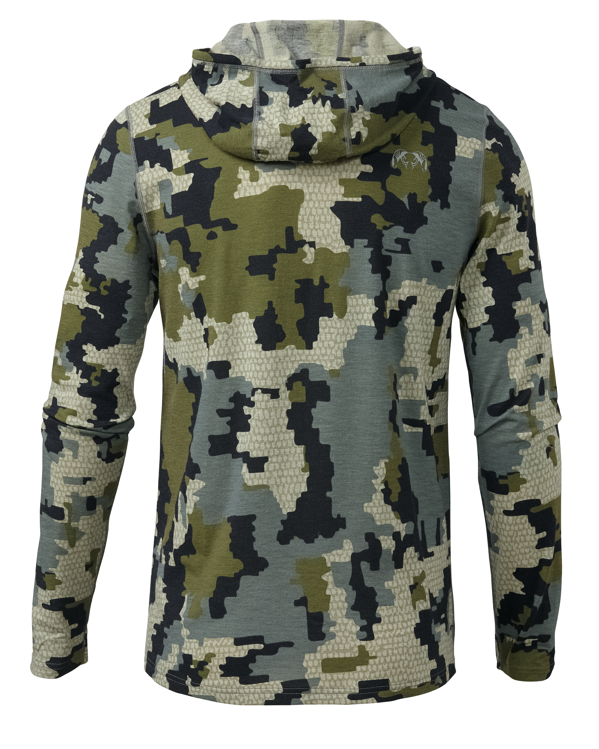 ULTRA Merino 120 LT LS Hoodie | Verde - Image 2