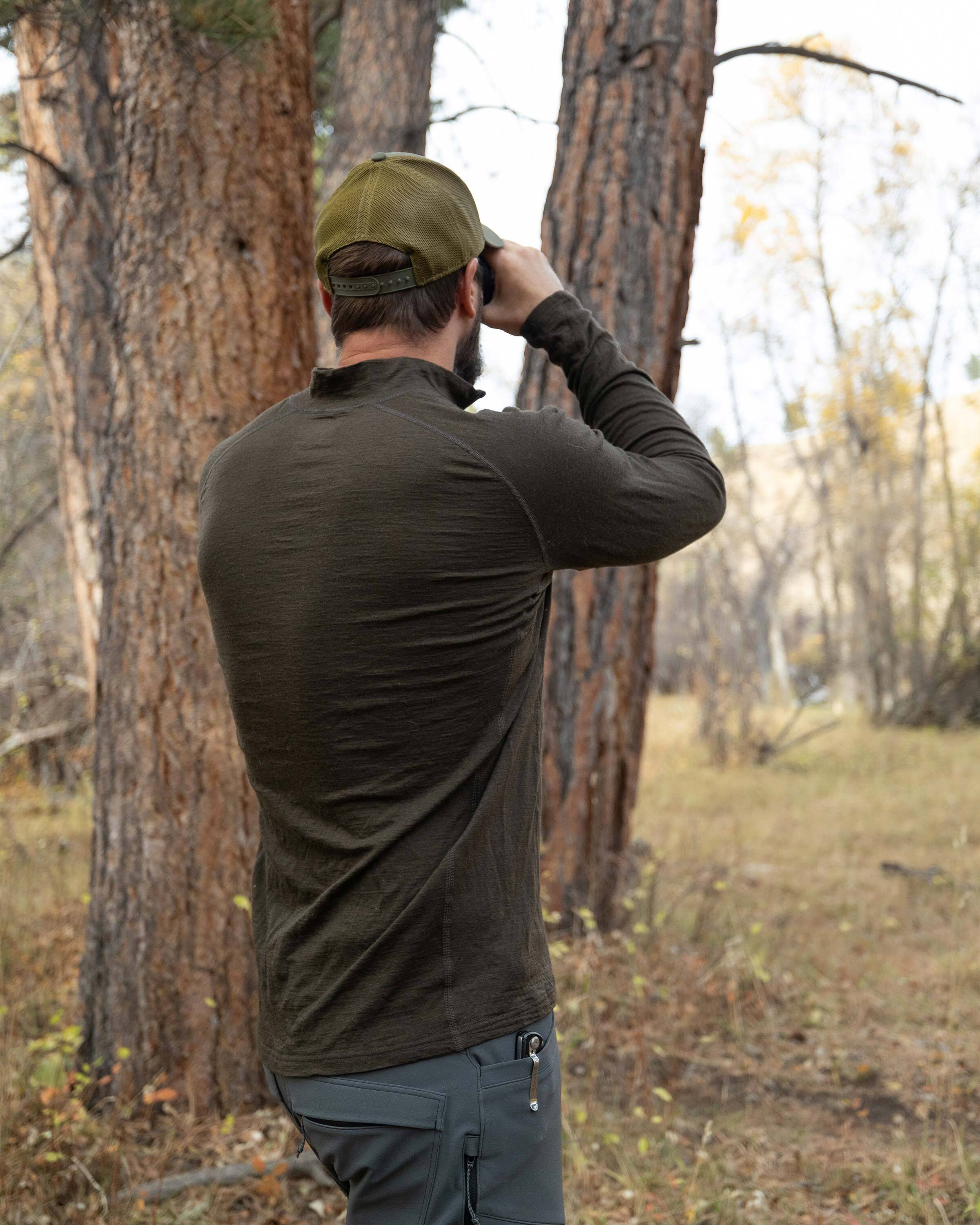ULTRA Merino 145 Zip-T Hunting Shirt | Bone - Image 6