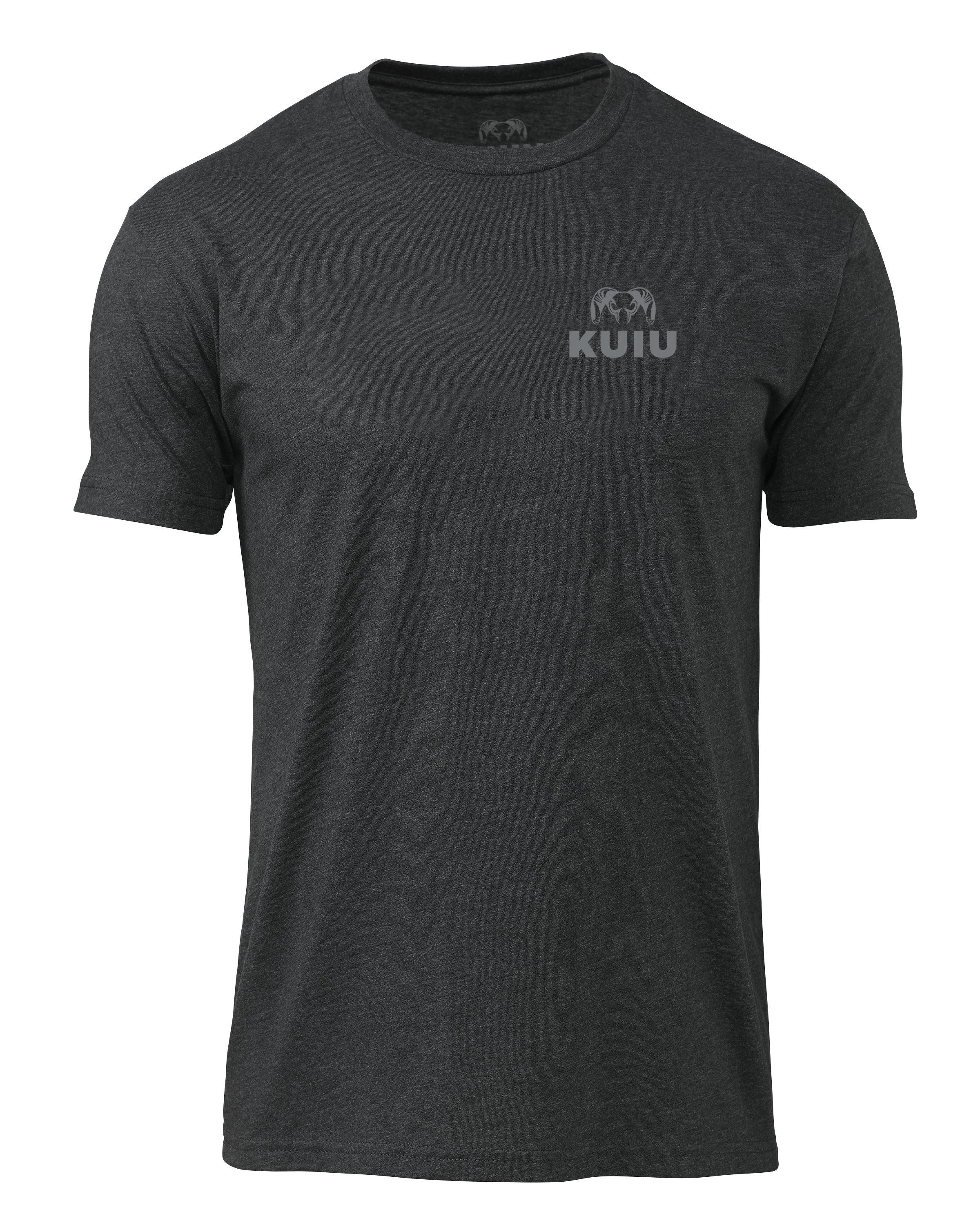 KUIU Ram Chest Logo T-Shirt | Charcoal