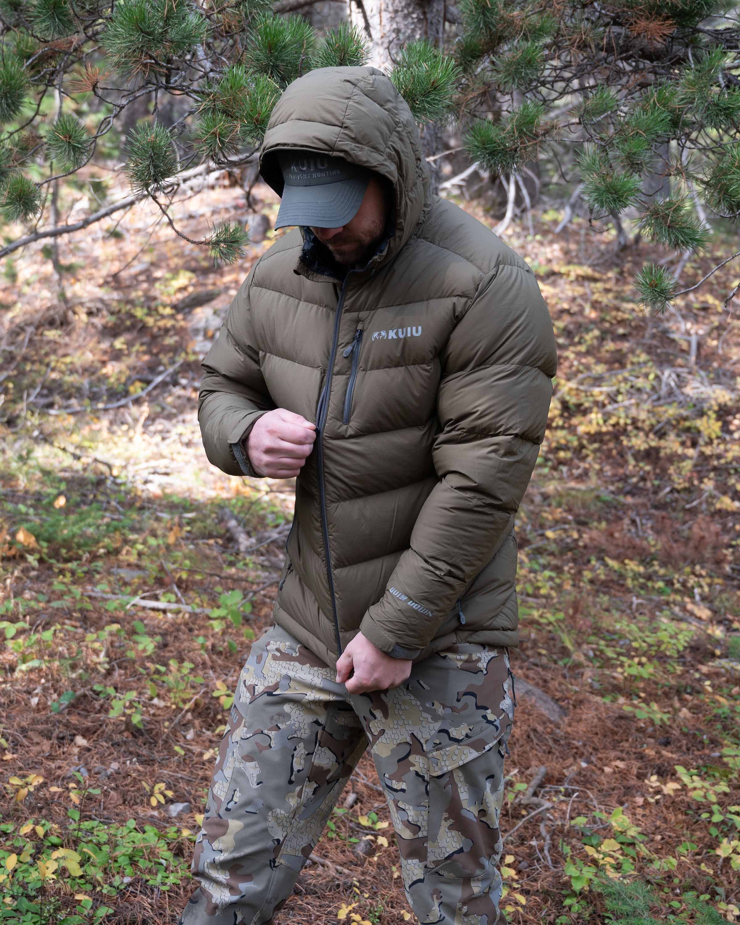 Super Down PRO Hooded Jacket | Gunmetal - Image 4