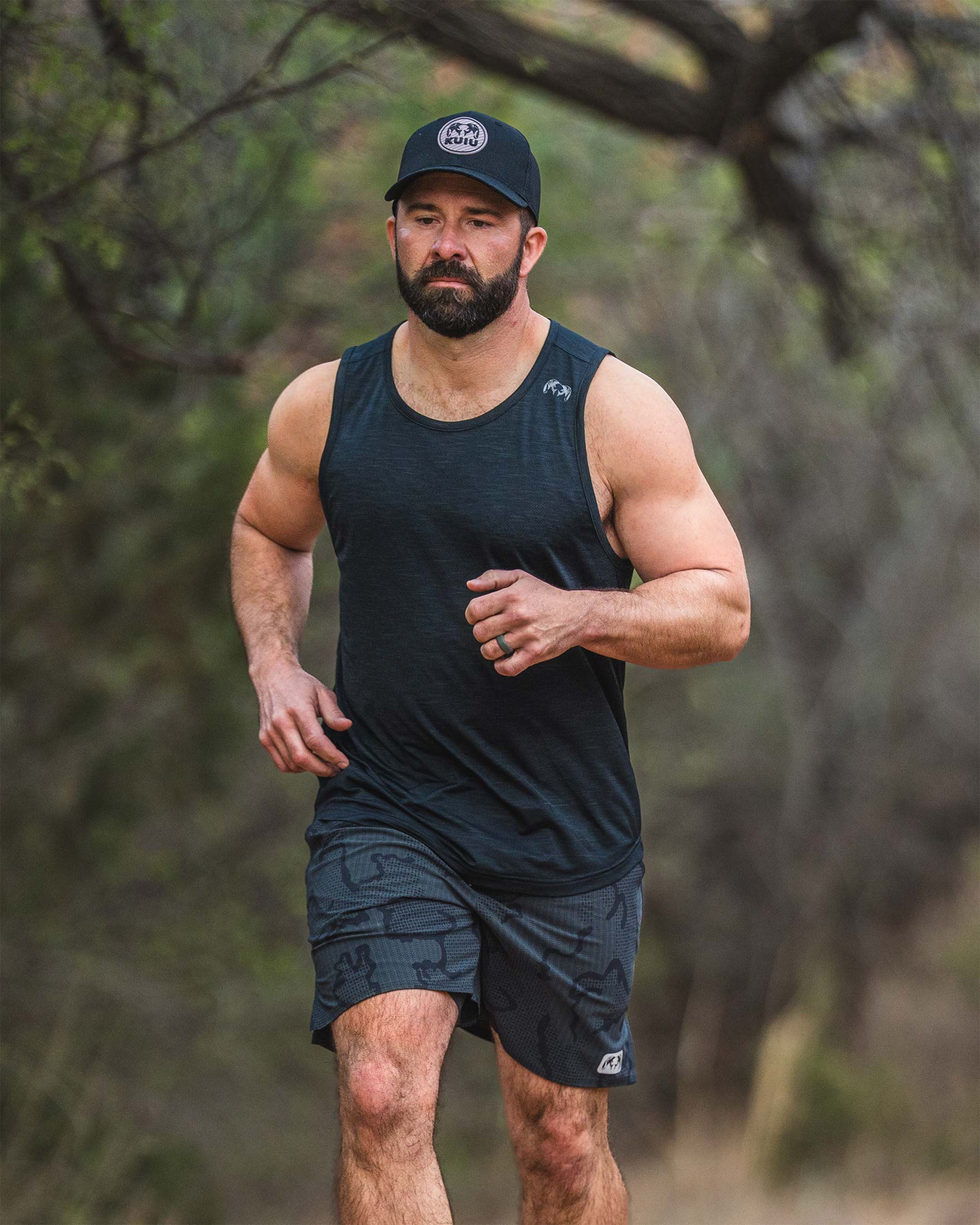 EnduroMesh Tank | Midnight Blue Heather - Image 3