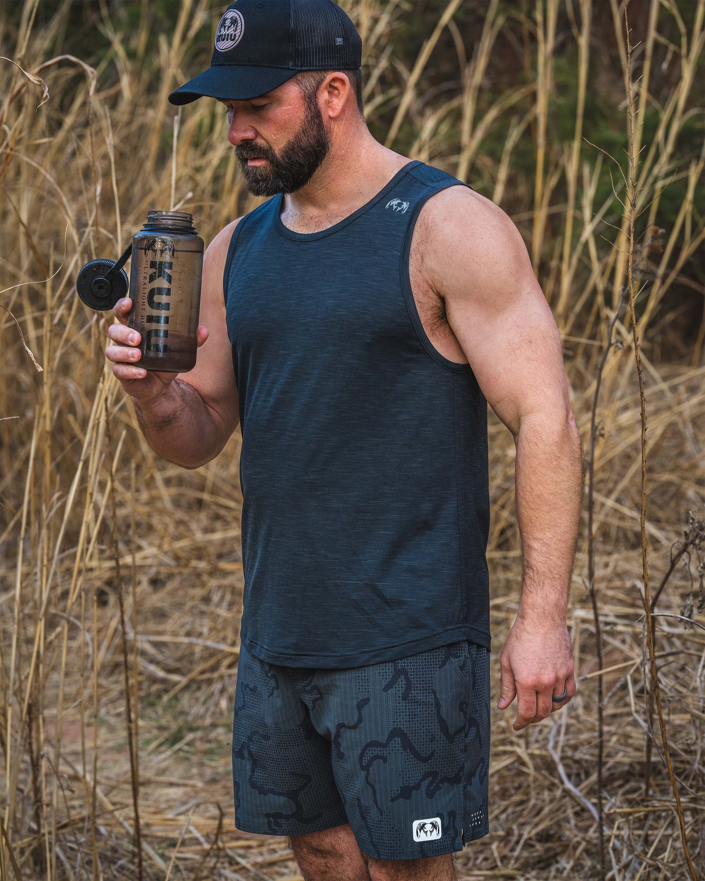 EnduroMesh Tank | Midnight Blue Heather - Image 4